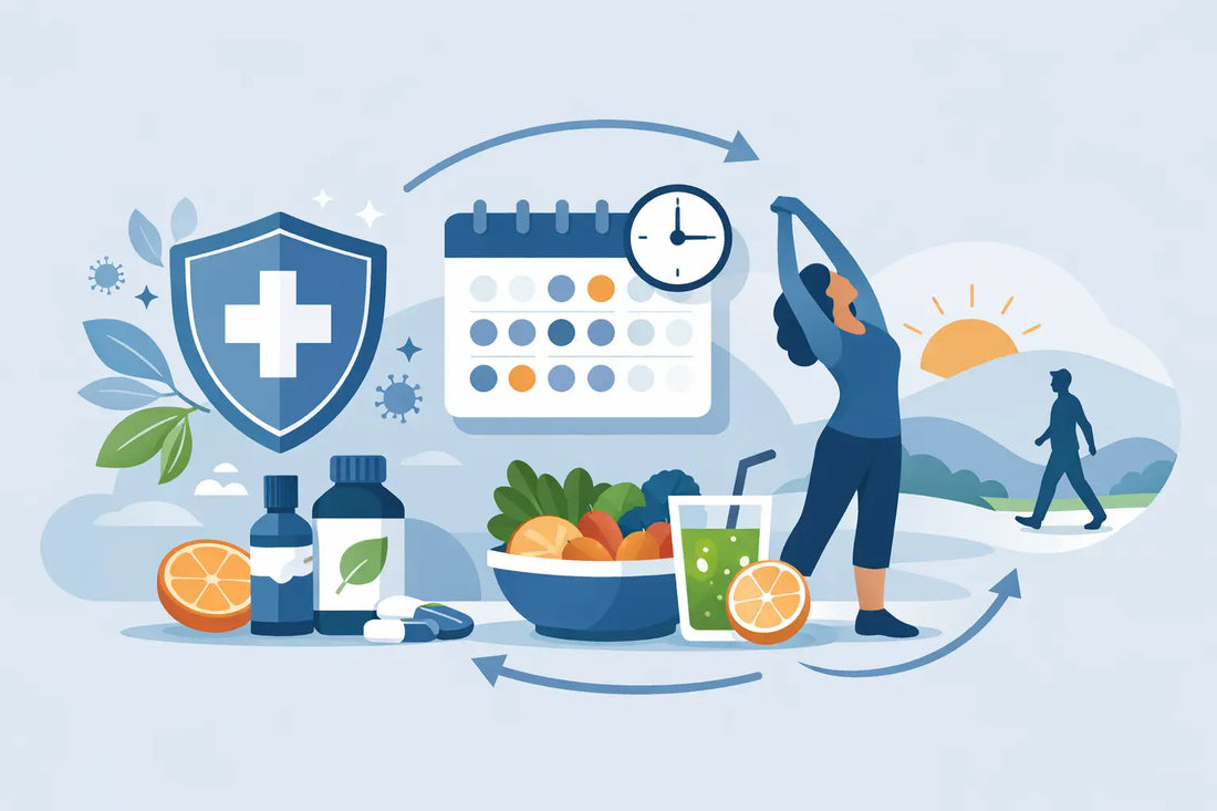 A Daily Immune Support Schedule That Sticks